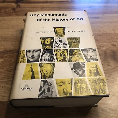 Key Monuments Of The History Of Art A Visual Survey By H.W. Janson 1st ED 1959 • $23.87