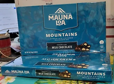 Mauna Loa Mountains - Chocolate Covered Macadamia Nuts - 2 Boxes Sealed • £24.09
