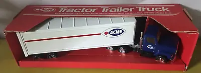 Vintage Ertl Acme Pressed Steel Toy Truck Semi Rig International Brand New Mib • $49.99