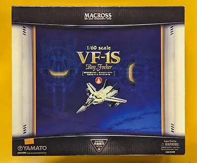 Yamato Robotech Macross Do You Remember Love VF-1S Roy Focker 1/60 Figure Japan • $164