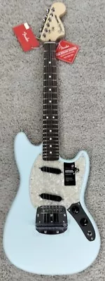 Fender American Performer Mustang Rosewood Fingerboard Sonic Blue W/Gig Bag  • $1399.99