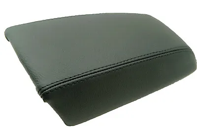 Fits 01-04 Volvo S60 Black Real Leather Center Console Lid Armrest Cover • $27.59