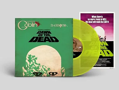 Dawn Of The Dead - Lime Vinyl + Poster- Limited Edition - OOP - Goblin • £44.95