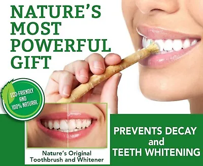 12 X A Full Year Package Of Organic Tooth Whitening Sticks • £15.99