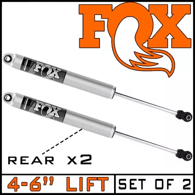 FOX Performance 2.0 Rear Shocks PAIR Fit 94-13 Dodge Ram 2500 3500 4WD 4-6  Lift • $359.95