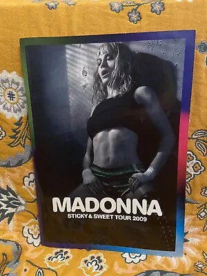 Madonna Tour Concert Programme Sticky And Sweet 2009 Excellent UK EUROPE Book • £25