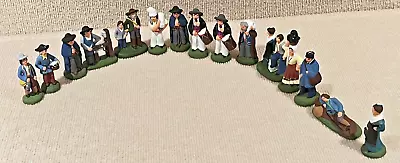 Vintage Set Of 15 Santons De Provence Made In France All In EUC • $160