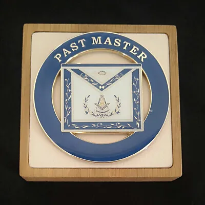  Masonic Car Emblem Metal Badge PAST MASTER Freemason Car Sticker • $8.88