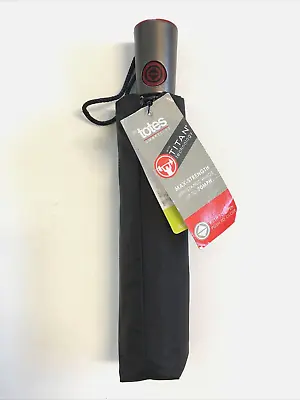 Titan Totes Automatic Open Close Umbrella Max Strong Wind Proof Resist Compact • $22.98