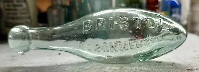 1890’s Hamilton Torpedo Bottle - Halfpint - SUMMERS Of BRISTOL (J594) • £19