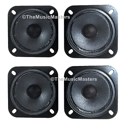(4) OEM Style 2.5 In Tweeters Home Speaker Cabinet Enclosure Replacement Speaker • $26.99