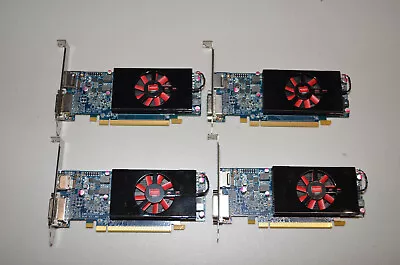 Lot Of 4 Dell NJ0D3 0NJ0D3 AMD Radeon HD 7450 1GB Graphics Card DisplayPort DVI • $34.95