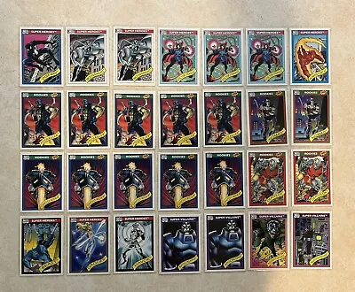 Lot Of (28) 1990 Marvel Universe Series 1 Cards Dr Strange Spider-Man Moonknight • £9.64
