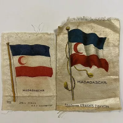 £32.77 • Buy Madagascar Protectorate Flag 1885-1896 Egyptian Straights & BDV Cigarettes Silk