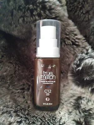 L'Oreal Paris True Match Super Blendable Foundation #C12 Cool Deep New! • $11