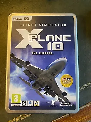 Xplane 10 Global PC DVD Computer Video Game UK Release Excellent Condition • £15