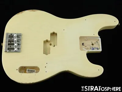 Fender Mike Dirnt Road Worn P Bass BODY + HARDWARE Precision White Blonde NITRO • $399.99