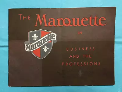 C.1929 BUICK  MARQUETTE  Car Dealer Sales Brochure • $8.50