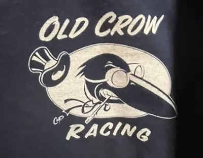 Vrhtf Nhra Vtg Style Very Cool Rare  Old Crow Speed Shop Racing  T Shirt 3xl • $59.99