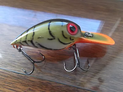 Custom Painted Pre Rapala Storm Magnum Mag Wiggle Wart AV ModelTable Rock Craw • $22.99