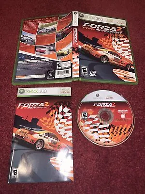 Forza Motorsport 2 CIB COMPLETE Microsoft Xbox 360 & TESTED! VGC-NM DISC! • $5.95