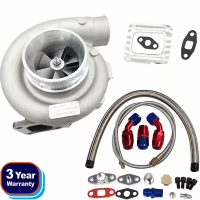 $215.99 • Buy T76 Turbo T4 .96 A/r Trim 600+ Hp 76mm Compressor Oil Line Turbine Flange T4