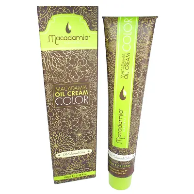 Macadamia Oil Cream Color Hair Dye Permanent Coloration Colour Selection 100ml • £11.28