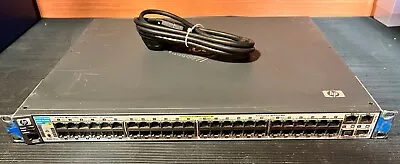 HP ProCurve 2610-48-PWR 48 Port Switch J9089A With Rack Mount Ears • £36.50