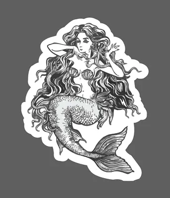 Mermaid Sticker Long Hair Waterproof - Buy Any 4 For $1.75 Each Storewide! • $2.95