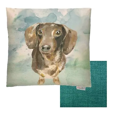 £22.99 • Buy Theo The Daschund, Filled Cushion, By Lorient Decor, 43cm, Handmade In The UK