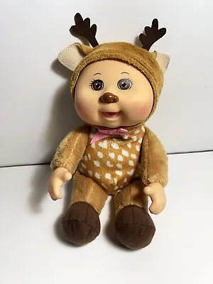 Cabbage Patch Kids Collectible Cutie 10  CPK Baby Deer Doll Animal Plush Toy • $7.99