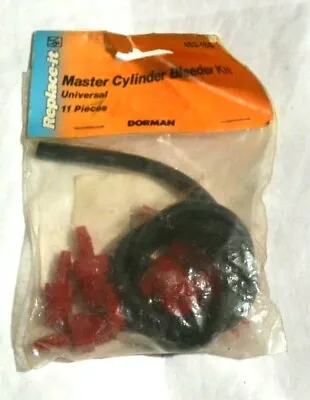 $14.99 • Buy  Master Cylinder Bleeder Kit 11 Piece Kit Assorted Connectors
