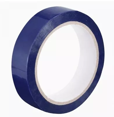 Transfer Tamper Evident Sticky Tape 2.5cm X 50m Blue New • £12.50