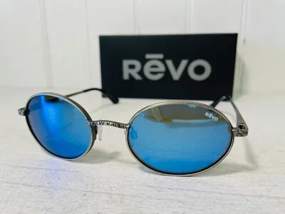 $299 • Buy REVO RE1147 00 H20 PYTHON Antique Gunmetal W POLARIZED Blue GLASS Suns $299