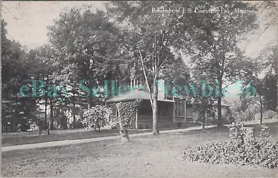 Montrose PA - J.S. COURTRIGHT VICTORIAN HOUSE - Postcard • $10
