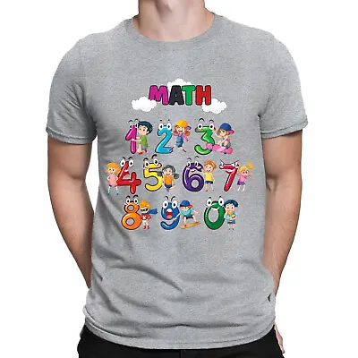 Numbers Day 2024 Math Symbols School Fun Gift Funny Mens Womens T-Shirts Top#DNE • £9.99