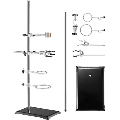 VEVOR Lab Stand Support Laboratory Retort Support Stand 2 Sets With Clamps • $40.99