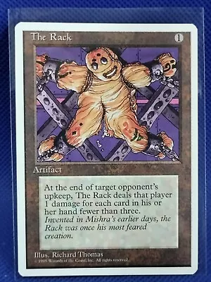 MTG 4th Edition The Rack Uncommon 1995 Unplayed See Description Magic • $1.99