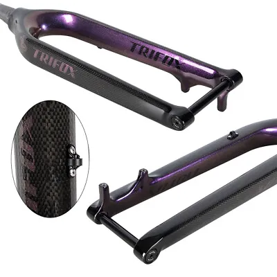 Carbon Fibre MTB Fork 29er 100 * 15mm Tapered Thru Axle Mountain Bicycle Fork • $145