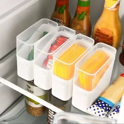 Plastic Cheese Slice Storage Container Cheese Slice Holder  For Kitchen • $8.64