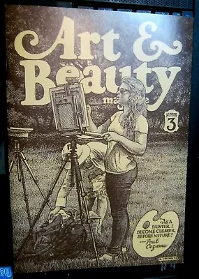 R Crumb Art & Beauty Magazine #3 2016 Fantagraphics NM Heavy Stock B&B • $19