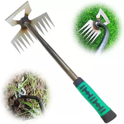 Weeder Weed Puller Tool Claw Garden 5/6/11 Teeth Weeding Artifact Uprooting • £6.19