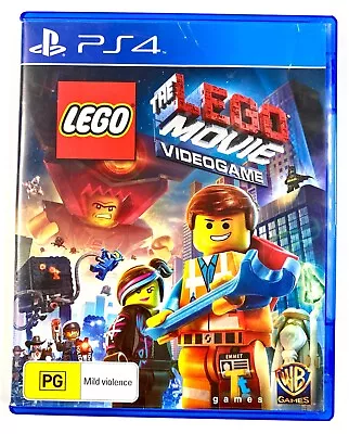 The Lego Movie Video Game PS4 Game Sony Playstation 4 • $11.49