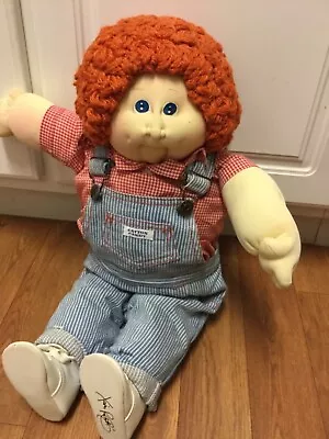 Xavier Roberts Hand Signed Vintage Cabbage Patch Little People Soft Sculpture  • $349