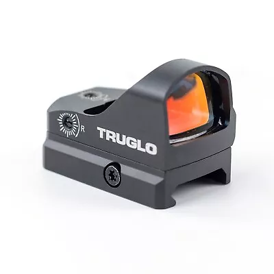 Truglo Tru-Tec Micro Sub-Compact 3 MOA Open Red-Dot Sight TG8100B RMS Cut • $77.99