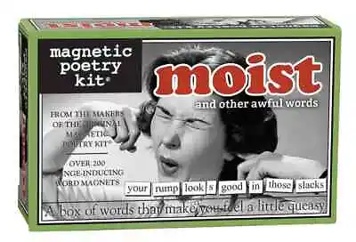 Magnetic Poetry Kit - Moist (And Other Awful Words) • £14.95