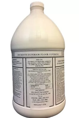 Marine Vinyl Flooring Adhesive Glue - MariDeck / DeckRite - (1) Gallon - MD 101 • $94.95