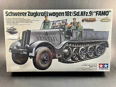Tamiya Model Kit MM239 1:35 Scale Schwerer Zugkraftwagen 18t (Sd.Kfz.9)  Famo  • $70