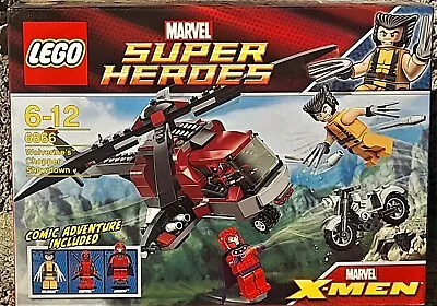 £165 • Buy Lego Marvel Super Heroes Wolverine's Chopper Showdown Set 6866, Factory Sealed