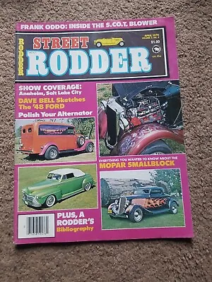Vintage Hot Rod Street Rodder Magazine April 1976 • $9.99